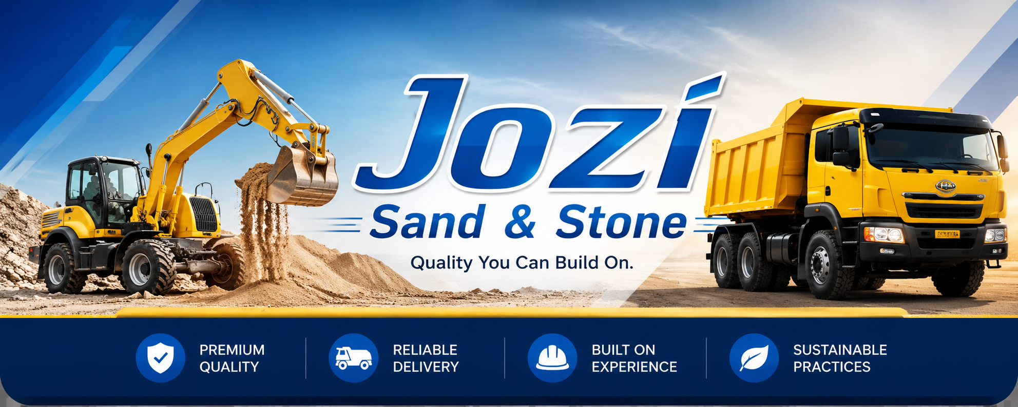 Jozi Sand and Stone Banner